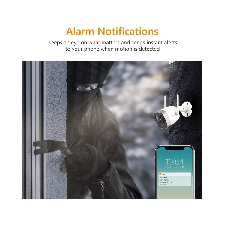 IMOU Bullet Lite 1080p HD Motion Sensing IP Bullet Camera - 1 Pack 