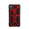 UAG iPhone X 5.8 Screen Monarch Case - Crimson/Black/Black Logo