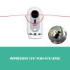 GRADE A1 - electriQ Smart Automatic Pet Feeder with 1080p HD camera &amp; 2 way audio