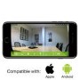 electriQ HD 720p Wifi Baby Monitoring Pan Tilt Zoom Camera with 2-way Audio & dedicated App