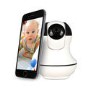 GRADE A1 - electriQ HD 1080p Wifi Baby Monitoring Pan Tilit Zoom Camera with 2-way Audio & dedicated App