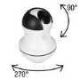 GRADE A1 - electriQ HD 1080p Wifi Baby Monitoring Pan Tilit Zoom Camera with 2-way Audio & dedicated App