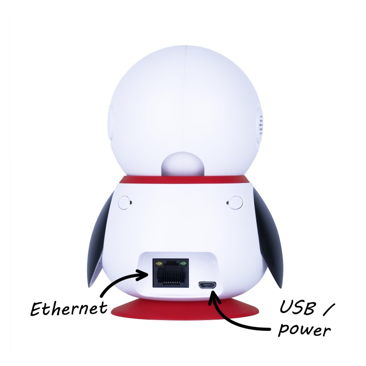 GRADE A1 - electriQ HD 1080p Wifi Pet Monitoring Pan Tilt Zoom Camera with 2-way Audio & dedicated App