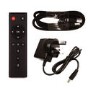 electriQ 4K Ultra HD HDR Android 7.1 Quad Core TV Smart Box with 1GB RAM/16GB ROM and Remote Control