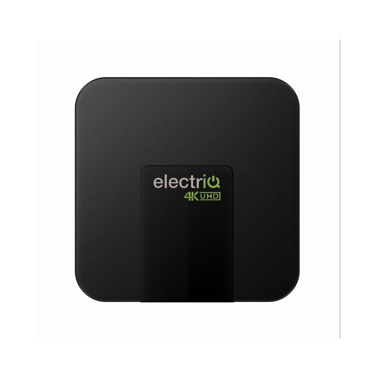 electriQ 4K Ultra HD HDR Android 7.1 Quad Core TV Smart Box with 1GB RAM/16GB ROM and Remote Control