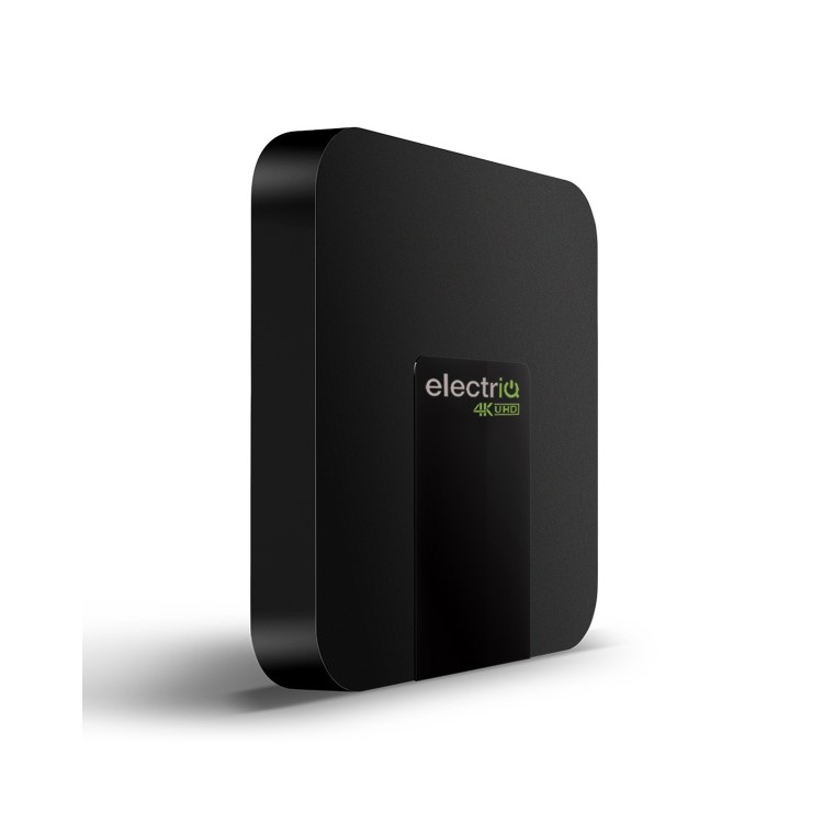 electriQ 4K Ultra HD HDR Android 7.1 Quad Core TV Smart Box with 1GB RAM/16GB ROM and Remote Control
