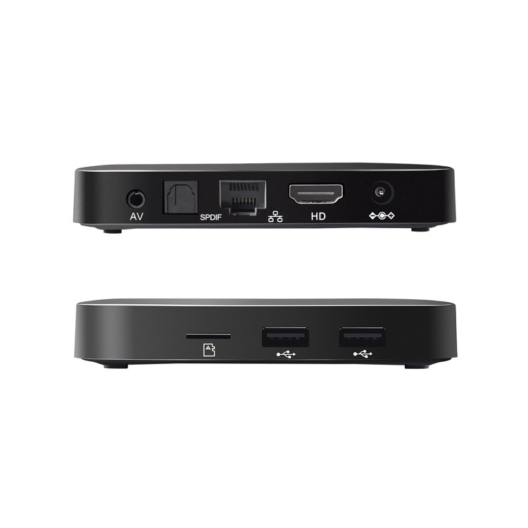 electriQ 4K Ultra HD HDR Android 7.1 Quad Core TV Smart Box with 1GB RAM/16GB ROM and Remote Control