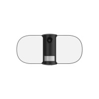 electriQ 1080p HD LED Floodlight Security Camera with motion sensors - Black