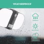 electriQ 1080p HD LED Floodlight Security Camera with motion sensors - Black