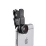 3in1 Camera Lens Attachments for Perfect Mobile Phone Pictures - FishEye +  WideAngle + Macro