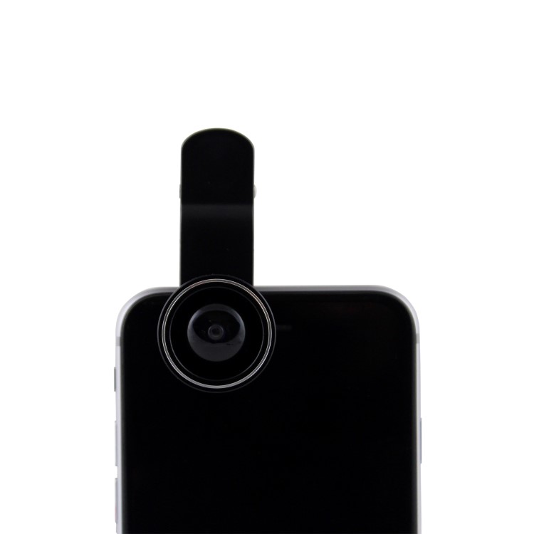3in1 Camera Lens Attachments for Perfect Mobile Phone Pictures - FishEye +  WideAngle + Macro