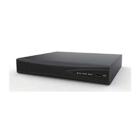 GRADE A1 - electriQ 8 Channel POE 1080P/720P IP Network Video Recorder with 2TB Hard Drive