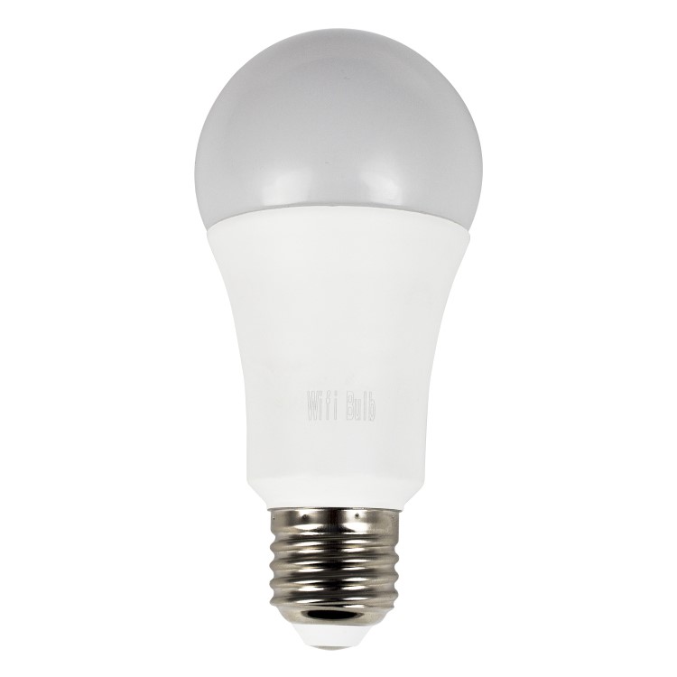 electriQ Smart Lighting Colour Wifi Bulb with E27 screw ending - Alexa & Google Home compatible - 3 Pack