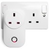 GRADE A1 - electriQ Smart Plug - Remote control your Mains Plugs from anywhere - Alexa/Google Home compatible