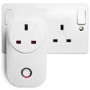 GRADE A1 - electriQ Smart Plug - Remote control your Mains Plugs from anywhere - Alexa/Google Home compatible