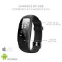 GRADE A1 - IQ PLUS Fitness Tracker with Connected GPS and Multi Sport Mode - Compatible with Android & iOS Devices