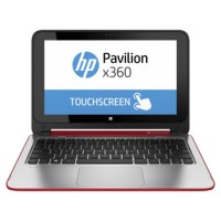 HP Pavilion 11-n001na x360 4GB 500GB Windows 8.1 Touchscreen Laptop in Red & Silver