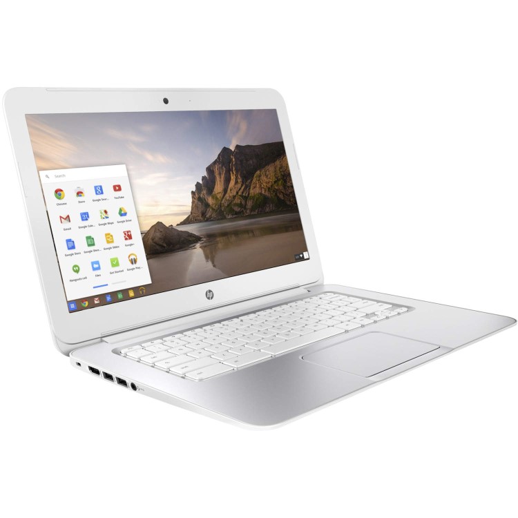 HP Chromebook 14-q050na 4GB 16GB 14 inch Chromebook Laptop in White