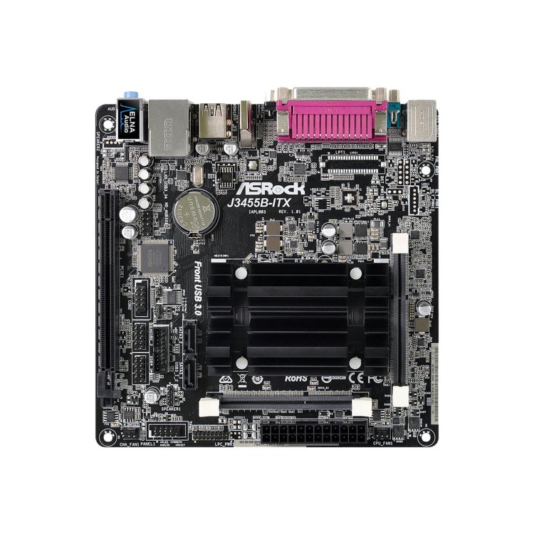 Asrock J3455B-ITX Integrated Intel Quad-Core J3455 Mini ITX DDR3 Notebook Memory VGA HDMI Seri