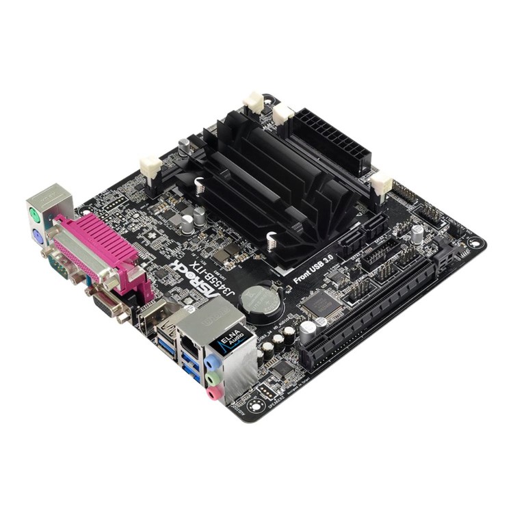 Asrock J3455B-ITX Integrated Intel Quad-Core J3455 Mini ITX DDR3 Notebook Memory VGA HDMI Seri