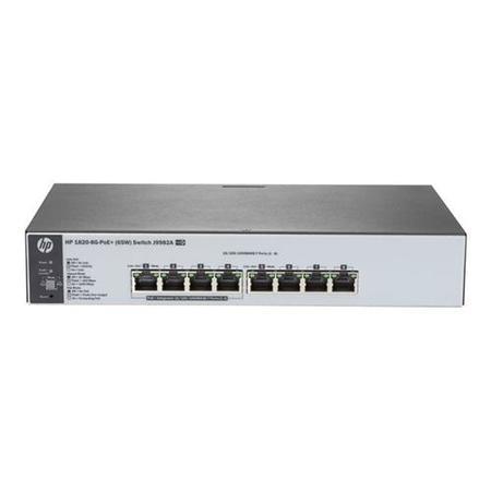 HPE 1820-8G-POE+ 65W Smart Managed Switch
