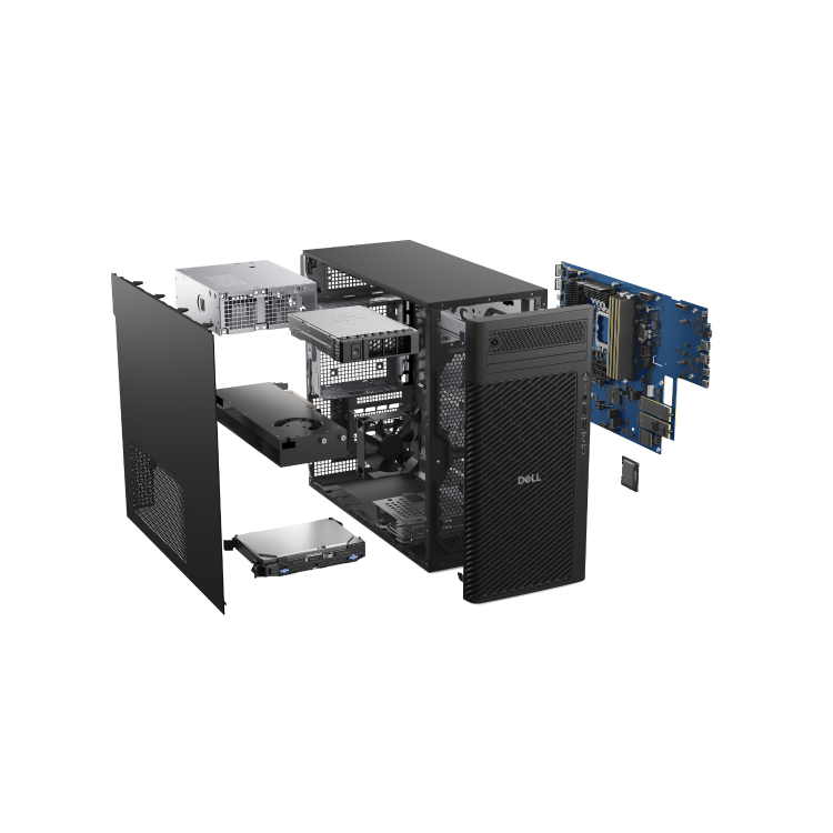 Dell Pro Max Tower T2 FCT2250 Intel Core Ultra 7 265 32GB RAM 1TB SSD RTX A1000 Windows 11 Pro Desktop PC