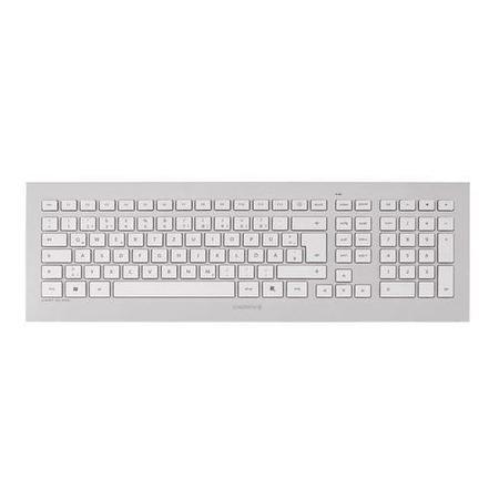 Cherry USB Ultra Flat Wireless Keyboard & Mouse - White