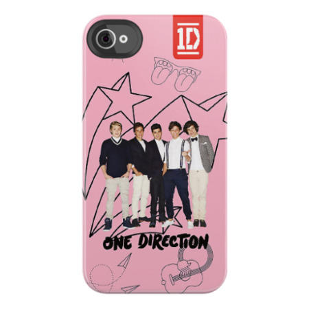 Jivo One Direction - Snap On Case for iPhone 4S PINK - Laptops Direct Jivo One Direction - Snap On Case for iPhone 4S PINK - Laptops Direct