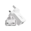 Jivo USB Wall Plug Charger - White