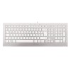 Cherry Strait Keyboard - Silver/White