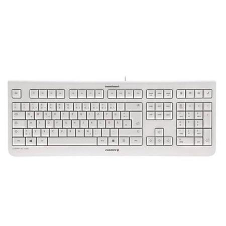 CHERRY KC 1000 Wired USB Keyboard in Grey