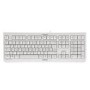 CHERRY KC 1000 Wired USB Keyboard in Grey