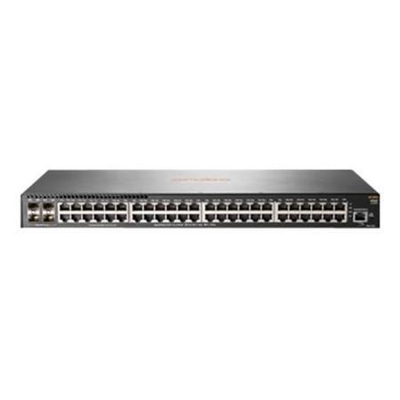 HPE Aruba Networking 2930F 48G 48-Port Gigabit - with SFP L3 Managed Rack-mountable Switch 