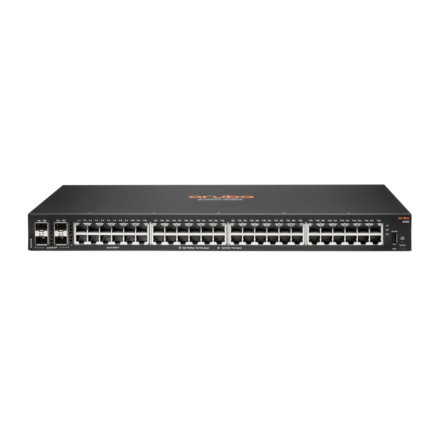 HPE Aruba Networking CX 6100 4SFP+ Switch