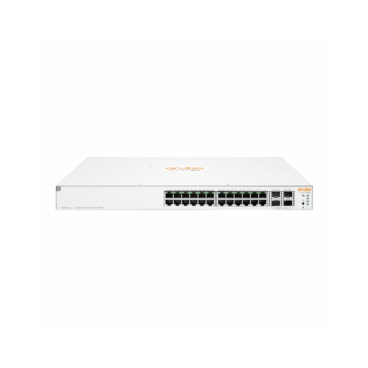 HPE Aruba Instant On 1930 24G Gigabit Ethernet Class4 with 4xSFP/SFP+ PoE L3 Rack-mountable Managed Switch