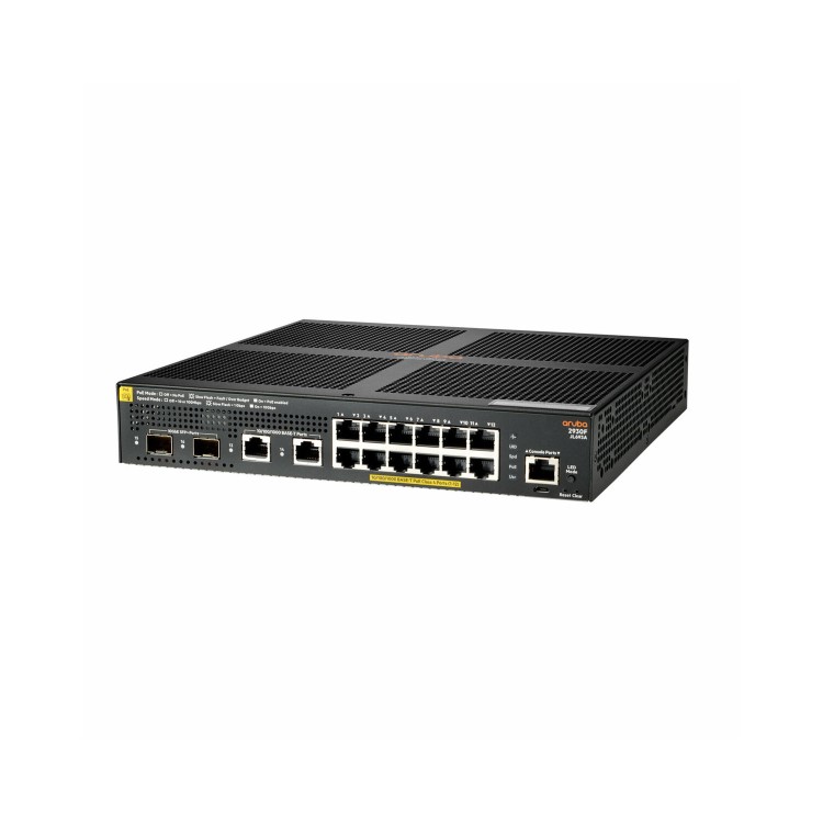 HPE Aruba Networking 2930F 12G 12-Port Gigabit PoE+ with SFP+ L3 Managed Rack-mountable Switch 139W