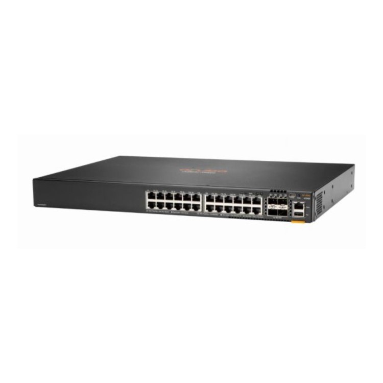 HPE Aruba Networking C-Port 6200F 24G 24-Port Class4 PoE+ with SFP+ L3 Managed Rack-mountable Switch 370W
