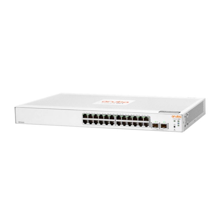 HPE Aruba Instant On 1830 24G 24-Port Gigabit - with SFP L2 Smart Managed Rack-mountable Switch