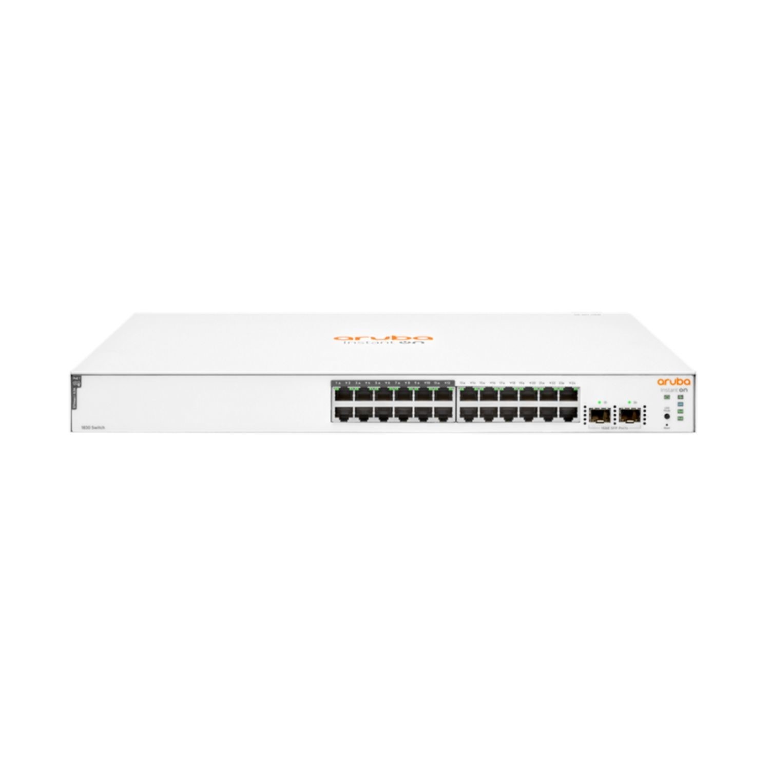 HPE Aruba Instant On 1830 24 Port Gigabit PoE+ SFP L2 Smart Managed Rack mountable Switch 195W