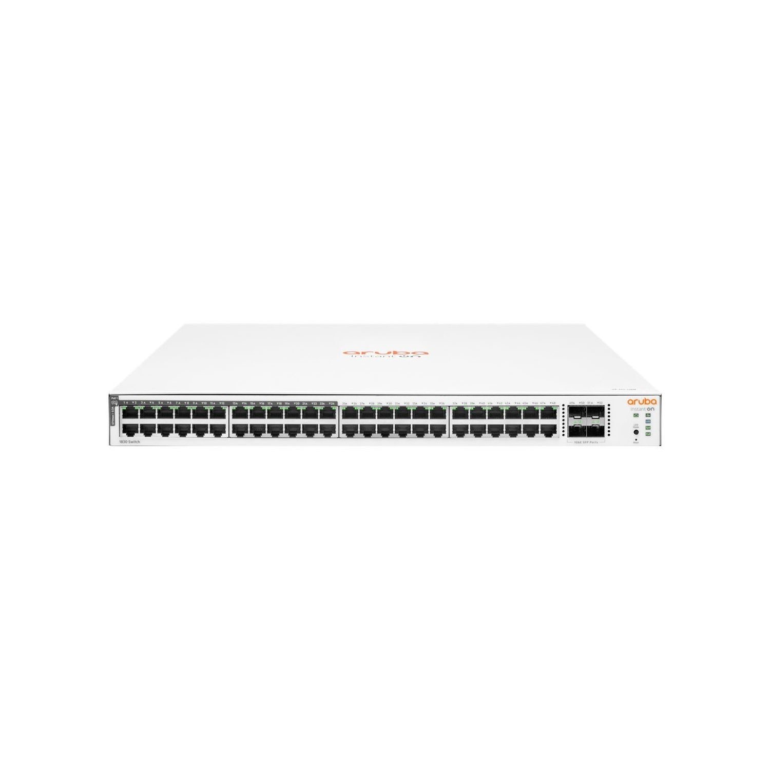 Laptops Direct - Hewlett Packard Hpe Aruba Instant On 1830 48G 48-Port Gigabit - With Sfp L2 Smart Managed Rack-Mountable Switch - JL814A