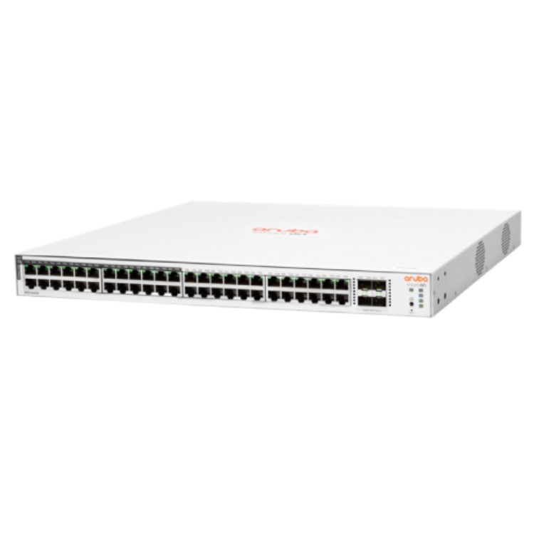 HPE Aruba Instant On 1830 48G 48-Port Gigabit PoE+ with SFP L2 Smart Managed Rack-mountable Switch 370W