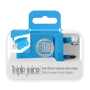 Juice Triple USB Mains Charger - Blue