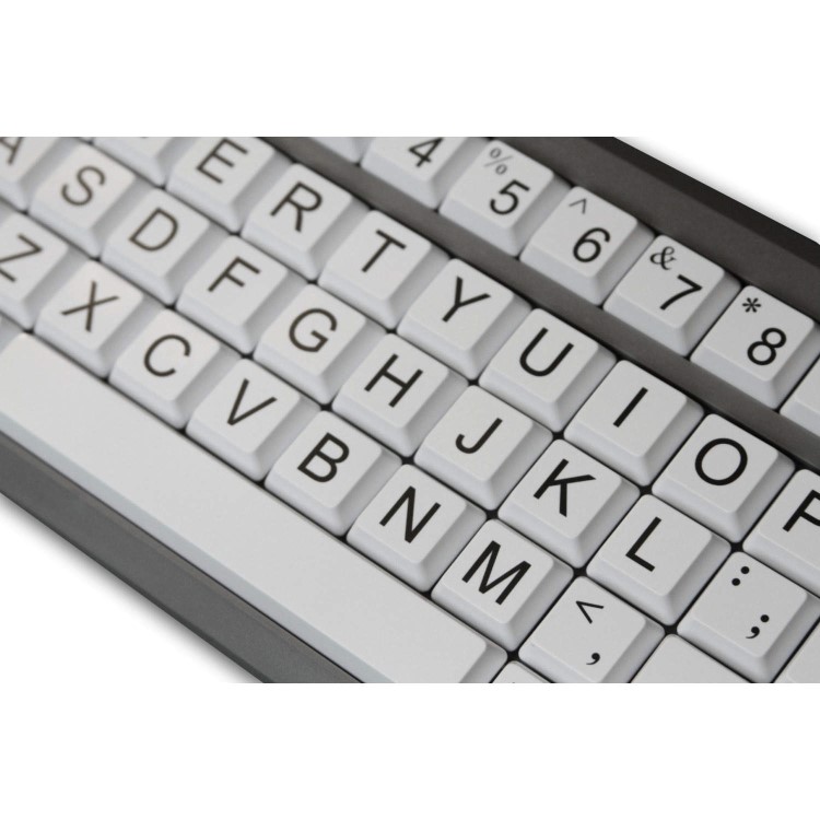 BIGKEYS LX USB QWERTY/WHITE - Upper Case