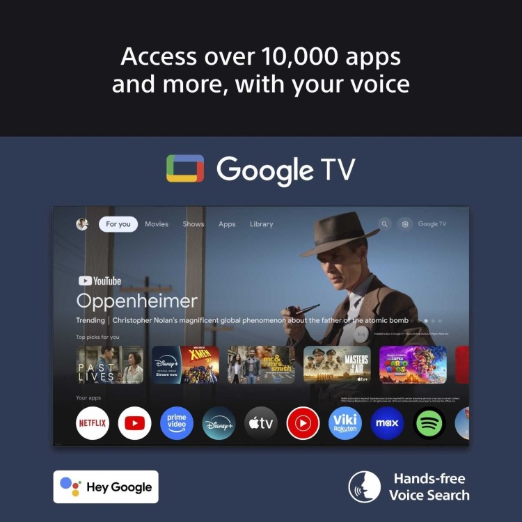 Sony K55XR8APU BRAVIA 8A 55 inch 4K Ultra HD OLED Smart Google TV