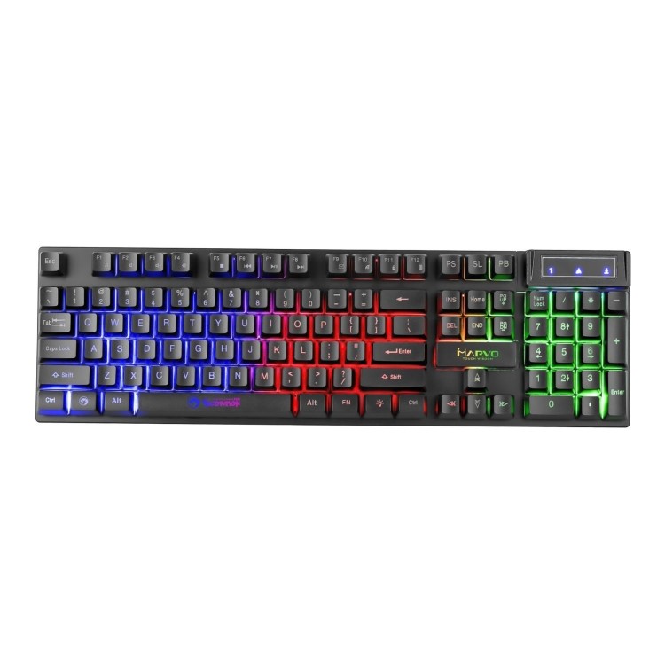 Marvo Scorpion K605 Wired Gaming Keyboard Black