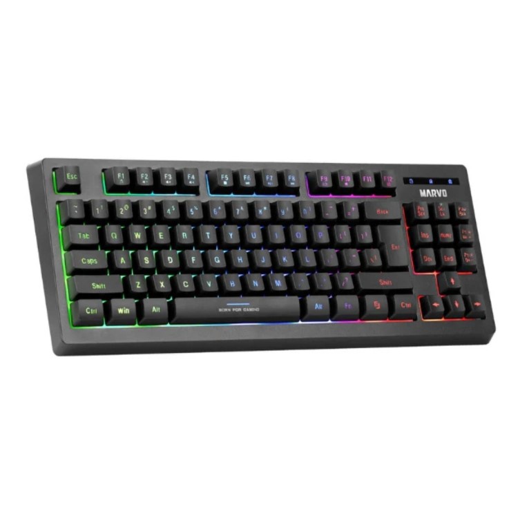 Marvo Scorpion K607 RGB Wired Gaming Keyboard Black