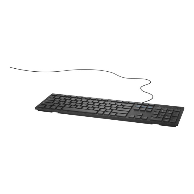 GRADE A1 - Dell Multimedia USB UK Qwerty Keyboard 