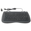 CiT 8118 Black USB &amp; PS/2 Combo Mini Multimedia Keyboard