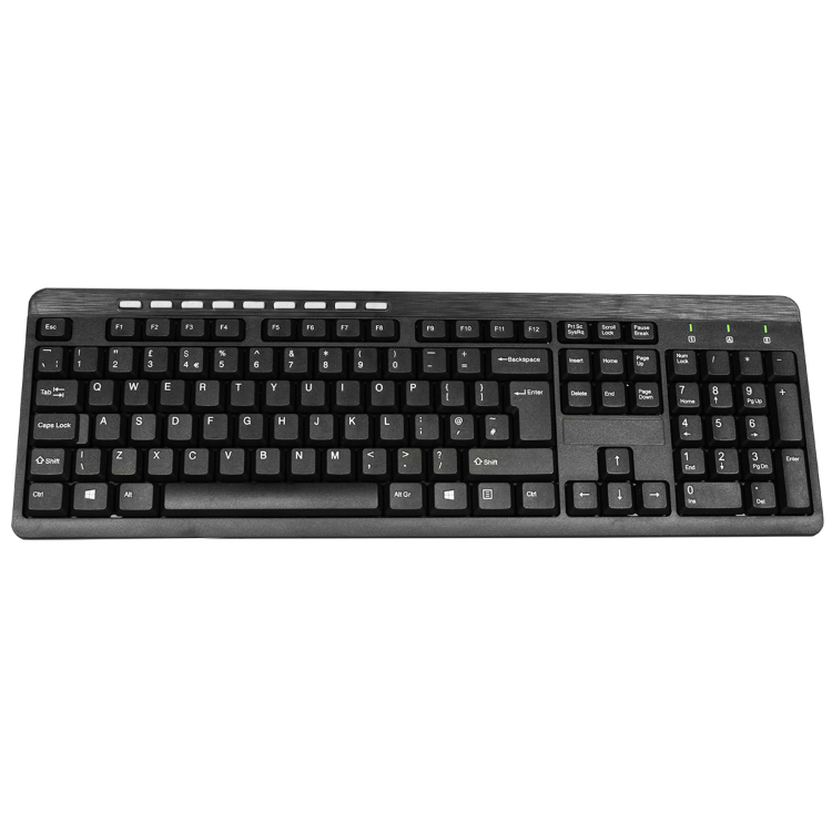 CiT KBMS-001 Wired Keyboard & Mouse Combo Black