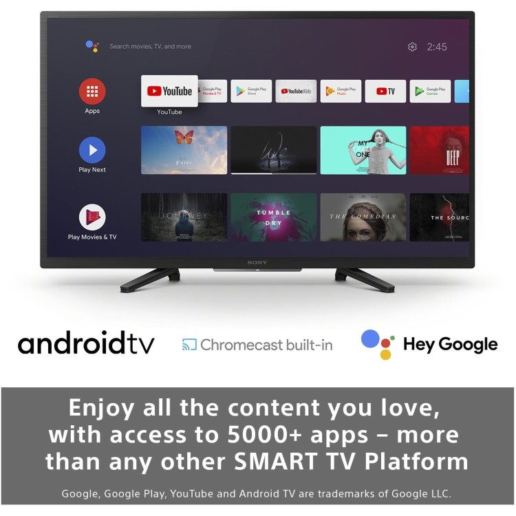 Sony W800P 32 Inch HD Ready HDR Android Smart TV